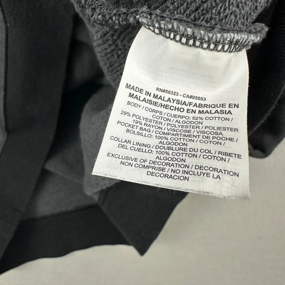 Carolina Panthers Hoodie Women Small Gray Nike On Field Salute Service Collar *